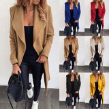 Women's Wool-Blend Structured Jacket