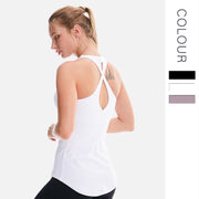 Women's Nylon Spandex Yoga Tank Top