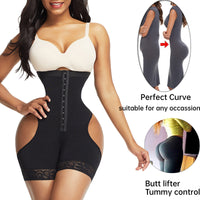 SheRoar High Waist Shapewear Bodysuit – Tummy Control & Butt Lift, S–6XL