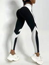 Two-Tone Tummy Control Yoga Leggings | Sports Tights | SheRoar