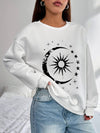 Long Sleeve Crew Neck Sweatshirt – Pocketed, Regular Fit, All-Season